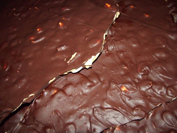 Chocolate puro de almendras